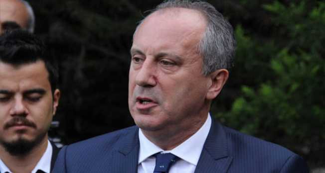 Muharrem İnce CHP Genel Başkanlığı'na aday olduğunu açıkladı