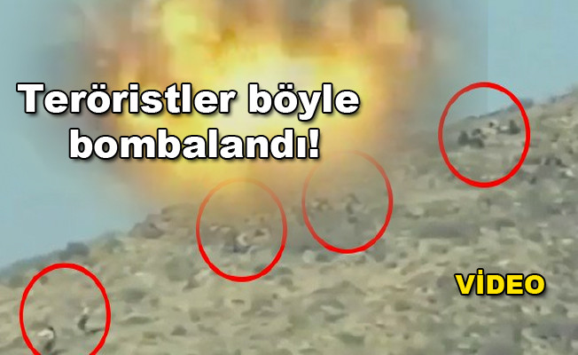 Teröristler böyle bombalandı! video izle