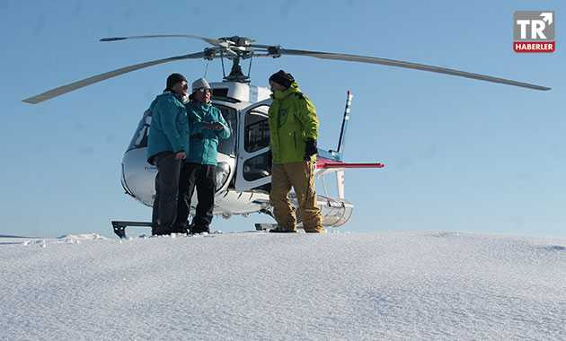Bakan Bak'tan, Kaçkarlar kayak tesisi için helikopterli inceleme