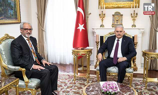 Başbakan Yıldırım, Kuveyt'in Ankara Büyükelçisi'ni kabul etti