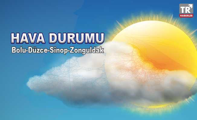 Batı Karadeniz Bölgesi Hava Durumu : Bolu, Düzce, Sinop, Zonguldak