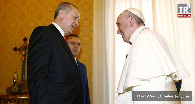 Cumhurbaşkanı Erdoğan’dan Papa’ya hediye video