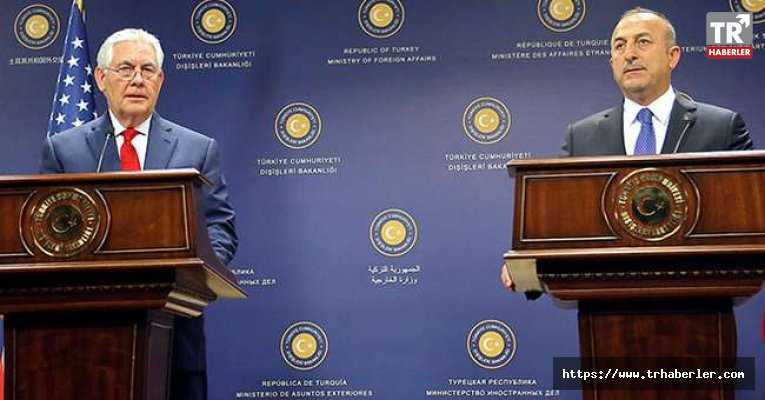 Dışişleri Bakanı Çavuşoğlu: ABD ile Türkiye arasında ortak mekanizma oluşturma kararı aldık
