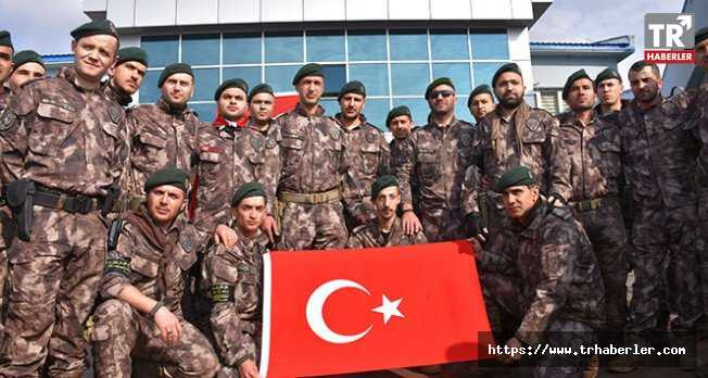 Erdoğan'a suikast düzenleyenleri yakalayan özel harekatçılar Afrin'e uğurlandı