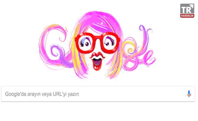 Google'dan Aysel Gürel sürprizi! Türkiye'nin ilk anarşist kızı Aysel Gürel Doodle oldu!