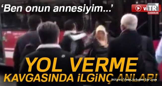 İzmir’de yol verme kavgası! video izle