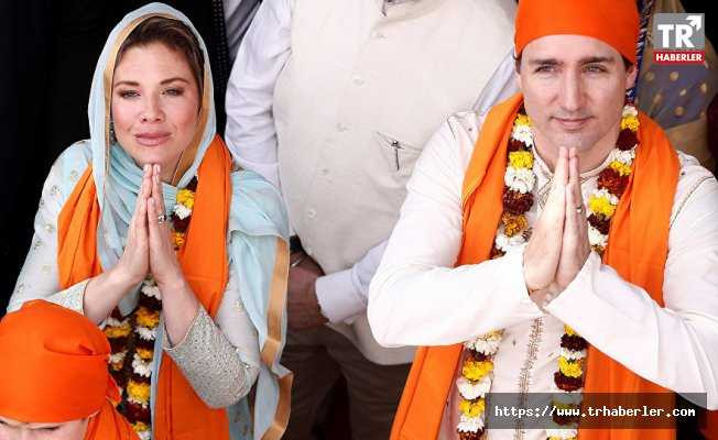 Kanada Başbakanı Justin Trudeau Hindistan'da! İşte Trudeau'dan Hint dansı Bhangra