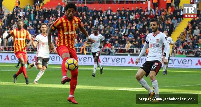 Kayserispor 1-1 Sivasspor Maçı Özeti ve Golleri İzle
