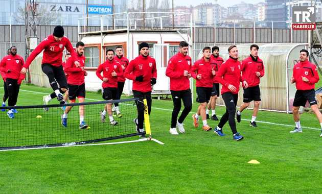 Samsunspor, Ankaragücü hazırlıklarına başladı