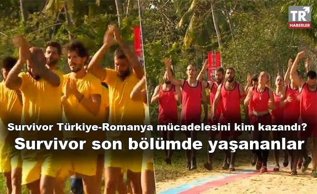 Survivor Türkiye-Romanya mücadelesini kim kazandı? (Survivor son bölümde yaşananlar) 12 bölüm fragman izle