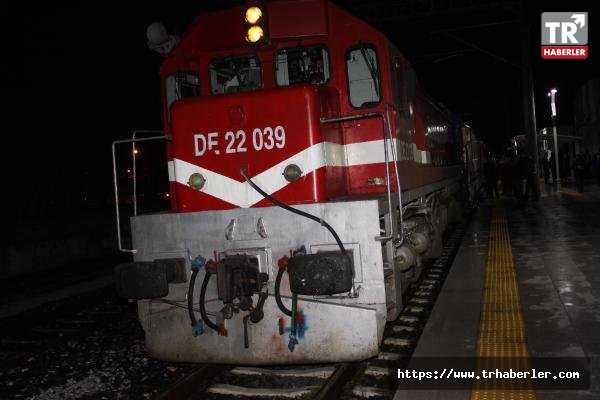 Tren, elektrikli bisiklete çarptı: 1 ağır yaralı