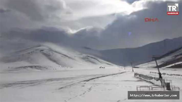 Van'ın kayak merkezi kar yağmayınca sezonu açamadı video izle
