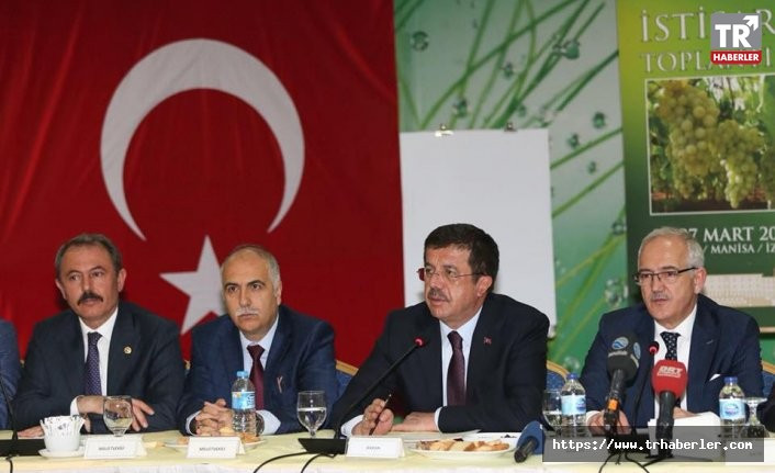 Bakan Zeybekci: “Türkiye dünya kuru üzüm ticaretinin yüzde 25'ini yapıyor”
