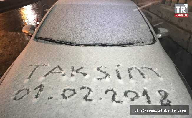Günlerdir İstanbul’da beklenen kar yağışı başladı