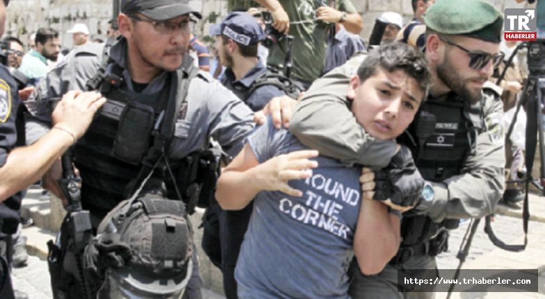 İsrail, 106 günde 562 çocuğu gözaltına aldı