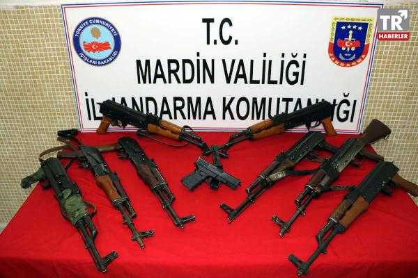 Mardin'de PKK operasyonu; çok sayıda silah ve patlayıcı ile mühimmat ele geçirildi