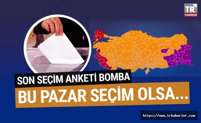 Son seçim anketinde AK Parti ve MHP ittifak bombası! İşte bomba rakamlar!