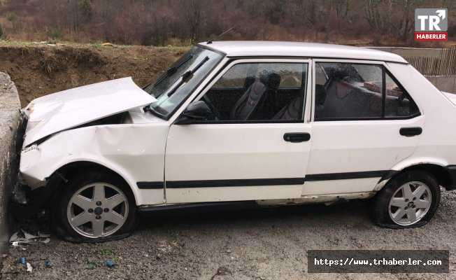 Zonguldak’ta trafik kazası: 1 ağır yaralı