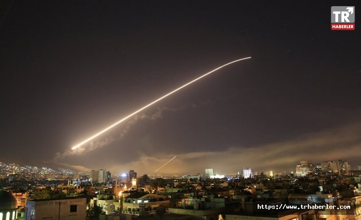 ABD, İngiltere ve Fransa Suriye'ye yönelik saldırıları başlattı