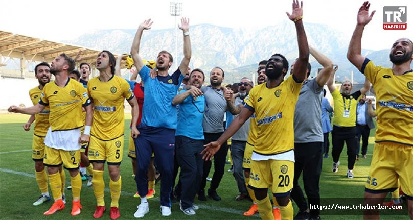 Ankaragücü'nün 6 yıllık Süper Lig özlemi sona erdi