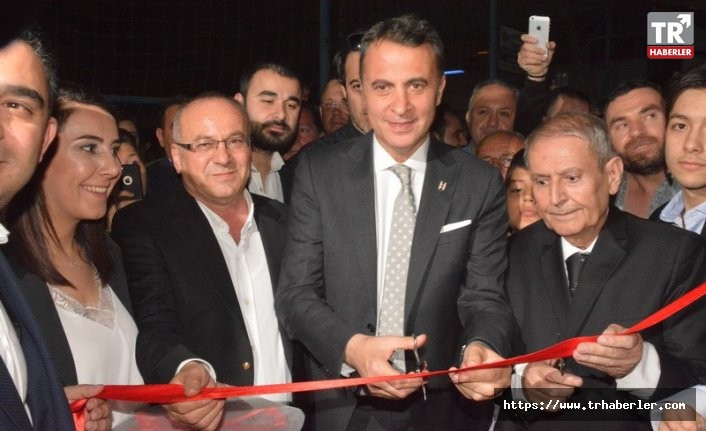 Beşiktaş Başkanı Fikret Orman’ın Akhisar’da dernek binası açtı