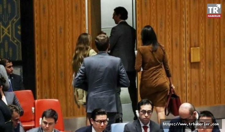 BMGK'da gergin anlar...Suriye'nin BM Daimi Temsilcisi konuşmaya başlayınca salonu terk ettiler!