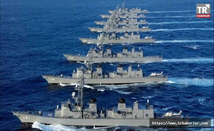 Çin donanmasından gözdağı