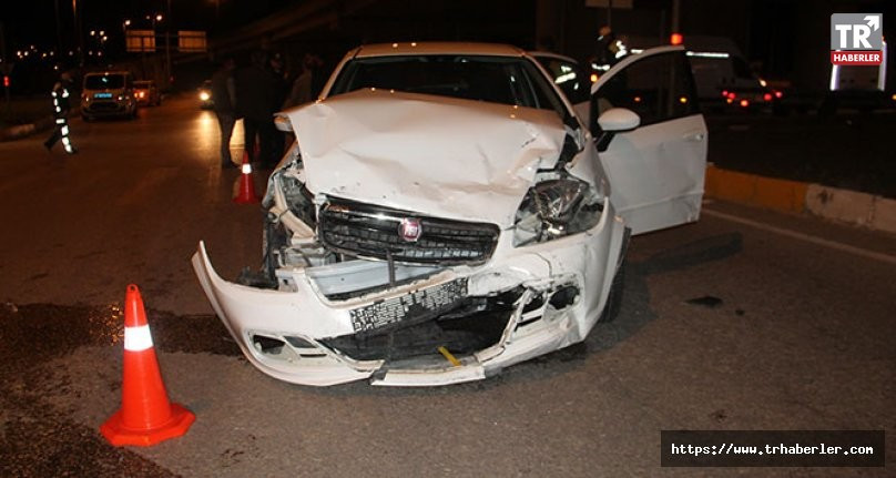 Elazığ’da trafik kazası: 4 yaralı!