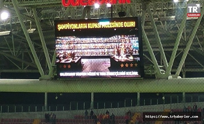 Galatasaray’dan skorboard açıklaması