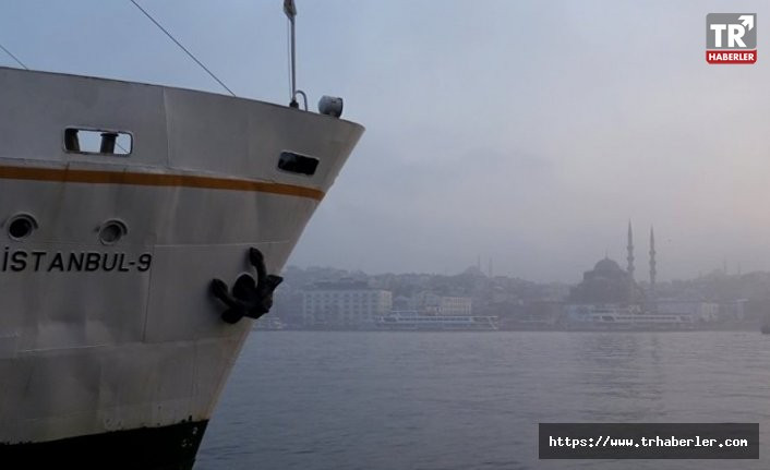 İstanbul'da deniz ulaşımı durdu