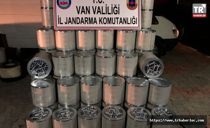 Jandarma'dan Van'da dev kaçakçılık operasyonu : 15 bin 808 paket kaçak sigara ele geçirildi