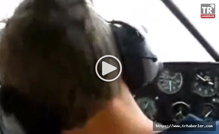 Pilotun şakası kalpten götürüyordu! video izle