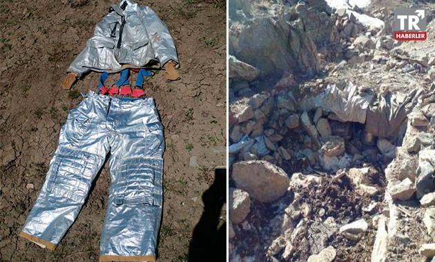 PKK'lılar, termal kameralardan korunmak için özel kıyafet kullanmış