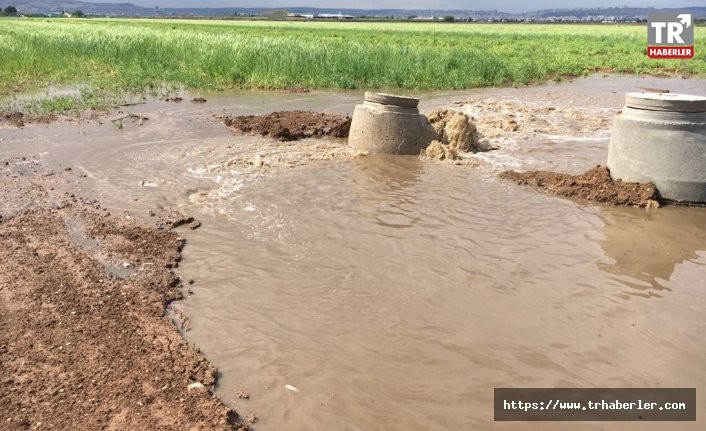 Şanlıurfa'da sağanak ve dolu