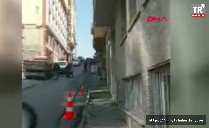 Taksim'deki silahlı saldırı anı kamerada