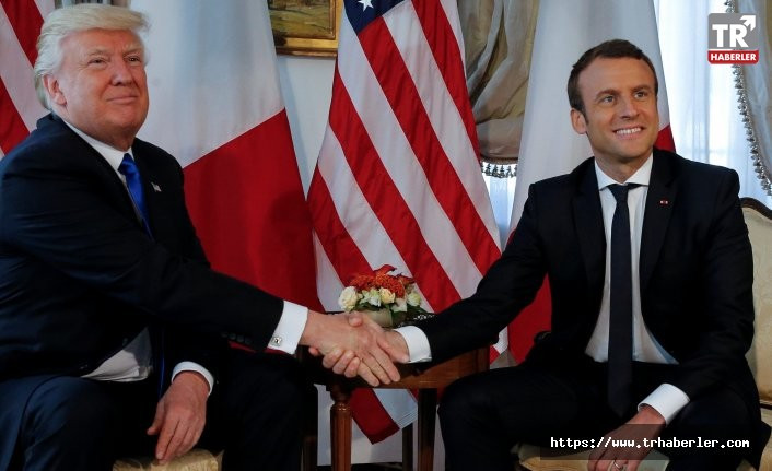 Trump, Macron’nu Beyaz Sarayda ağırlayacak