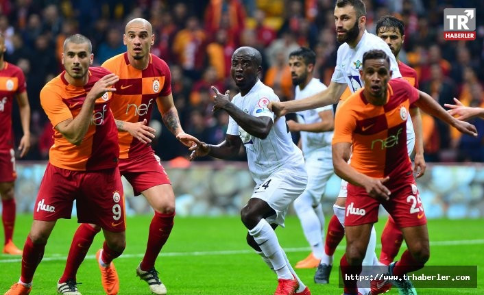 Ziraat Türkiye Kupası: Galatasaray: 0 - Akhisarspor: 2 (İlk yarı)