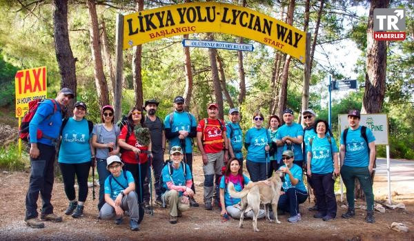 Adanalılar Likya Yolu'nda yürüdü