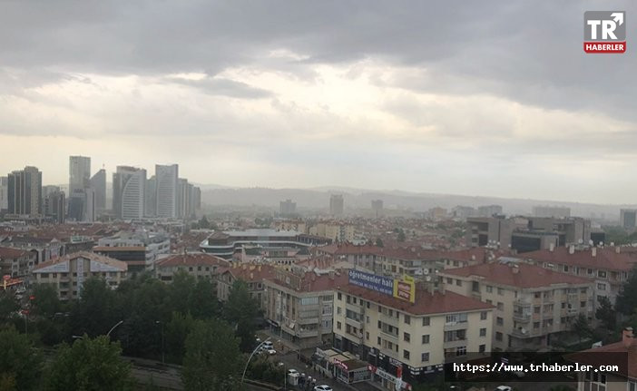 Ankara'ya yeni sel uyarısı: Önümüzdeki 3 saat yağış olabilir