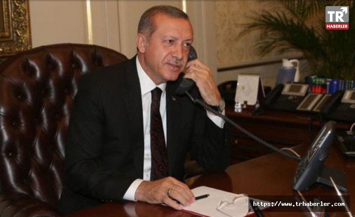 Cumhurbaşkanı Erdoğan, Merkel ve Ruhani ile telefonda görüştü