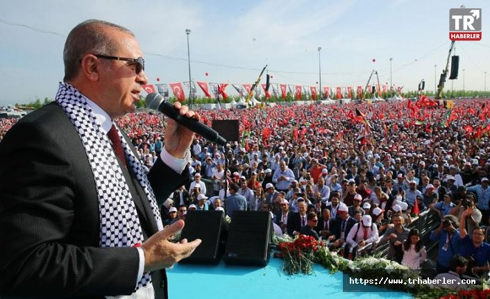 Erdoğan: Bizim için Çanakkale neyse Kudüs de odur