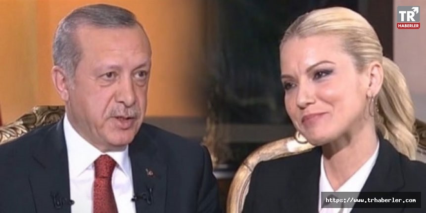 Erdoğan ile canlı yayında pot kıran Pelin Çift, sosyal medyanın diline düştü