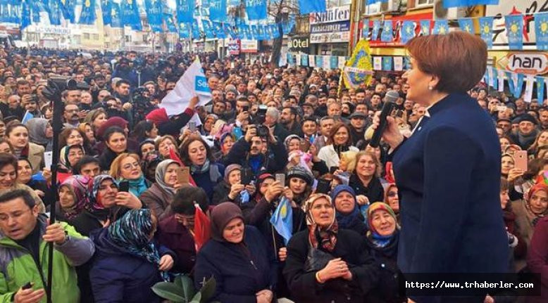 Meral Akşener Tekirdağ'da konuşuyor canlı izle