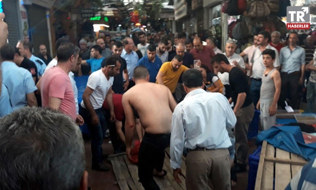 Nazilli'de pazarcılar kavga etti: 4 yaralı