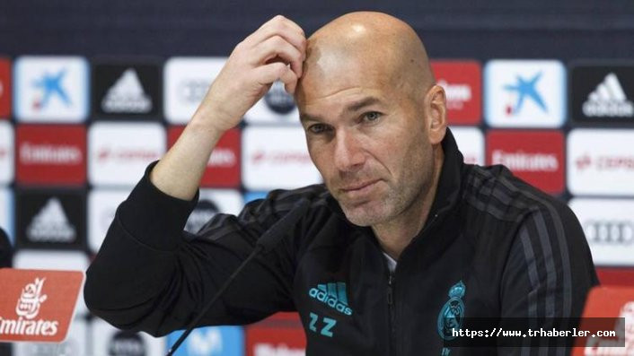 Real Madrid'de Zinedine Zidane istifa etti