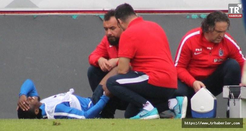 Trabzonspor'da Onazi Antrenmanda Sakatlandı