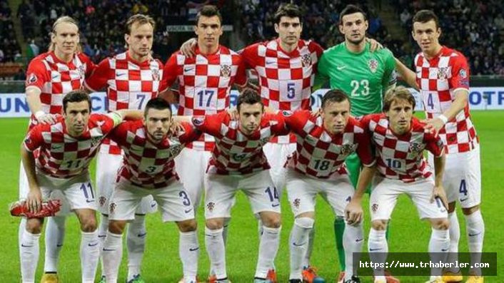 2018 Dünya Kupası'nda Hırvatistan'ın Dünya Kupası kadrosu açıklandı