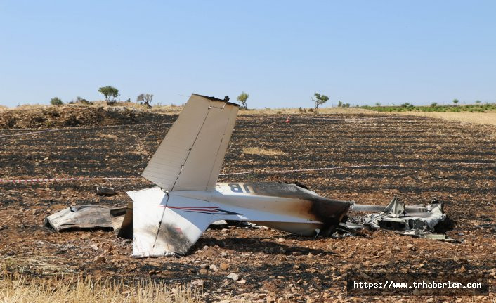 Adıyaman'da eğitim uçağı düştü, pilot öldü