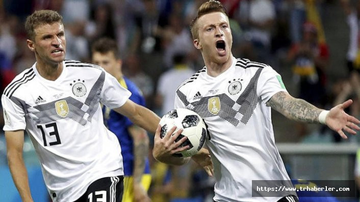 Almanya son saniyede kazandı! Almanya - İsveç maç özeti izle