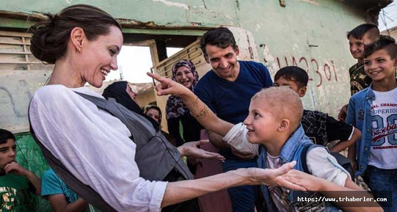 Angelina Jolie, Irak'ı ziyaret etti
